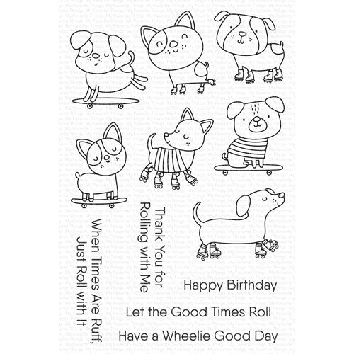 Simon Says Stamp! My Favorite Things LET THE GOOD TIMES ROLL Clear Stamps cs704