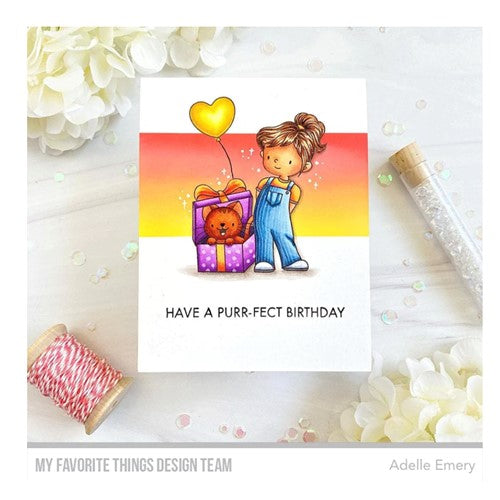 Simon Says Stamp! My Favorite Things PURR-FECT BIRTHDAY Clear Stamps yuzu007 | color-code:ALT1