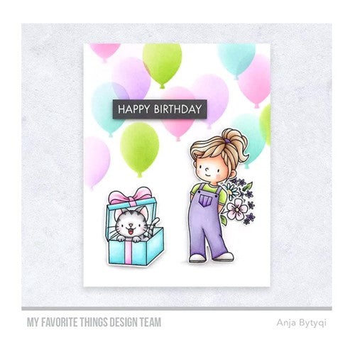Simon Says Stamp! My Favorite Things PURR-FECT BIRTHDAY Clear Stamps yuzu007 | color-code:ALT3