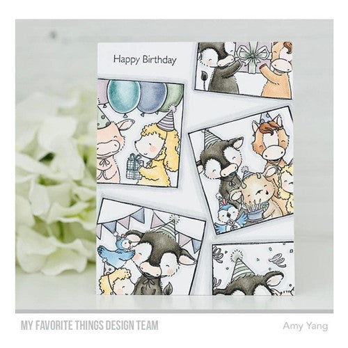 Simon Says Stamp! My Favorite Things HAPPY BIRTHDAY HERD Clear Stamps sy48 | color-code:ALT2