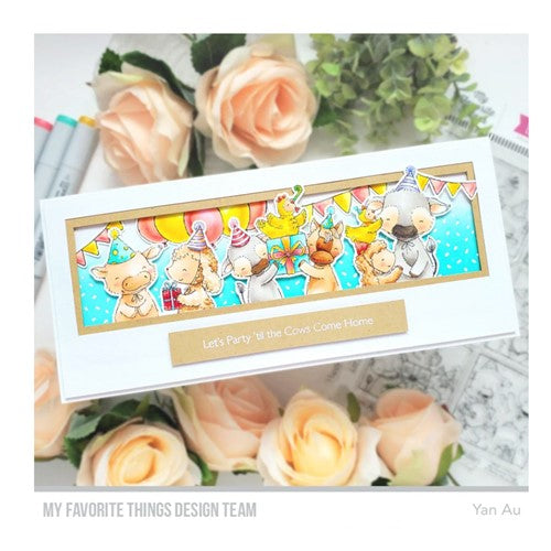 Simon Says Stamp! My Favorite Things HAPPY BIRTHDAY HERD Clear Stamps sy48 | color-code:ALT4