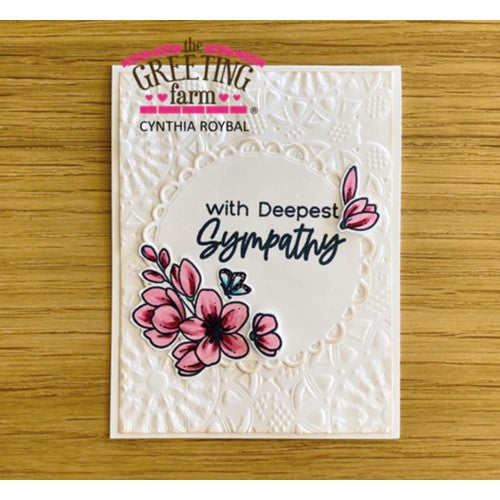 Simon Says Stamp! The Greeting Farm DEEPEST SYMPATHY Clear Stamps tgf631 | color-code:ALT2
