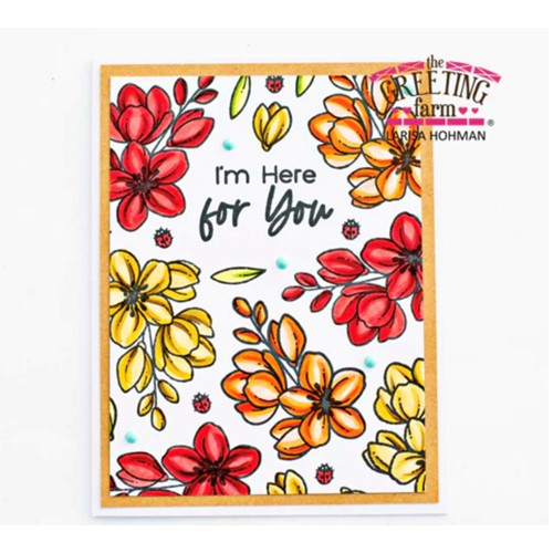 Simon Says Stamp! The Greeting Farm DEEPEST SYMPATHY Clear Stamps tgf631 | color-code:ALT5