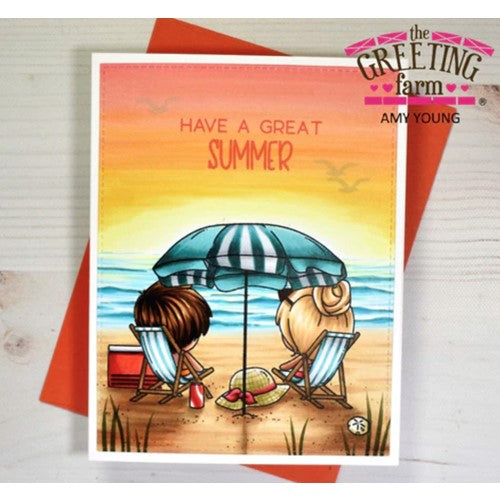 Simon Says Stamp! The Greeting Farm BEACH VIBES Clear Stamps tgf632 | color-code:ALT1