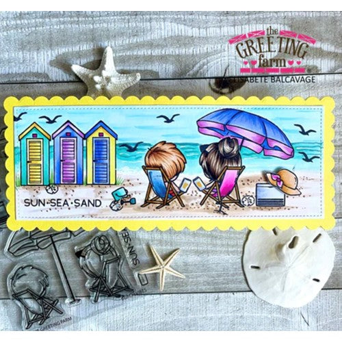Simon Says Stamp! The Greeting Farm BEACH VIBES Clear Stamps tgf632 | color-code:ALT3