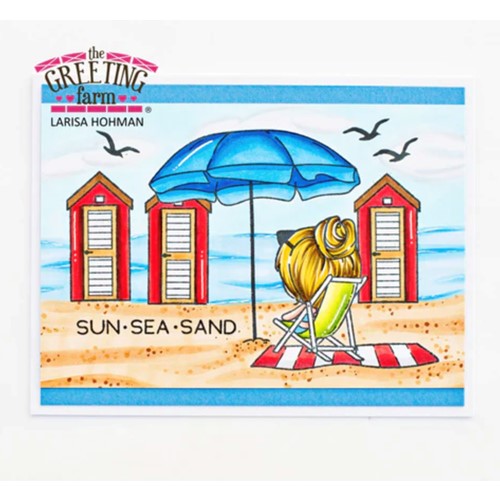 Simon Says Stamp! The Greeting Farm BEACH VIBES Clear Stamps tgf632 | color-code:ALT5