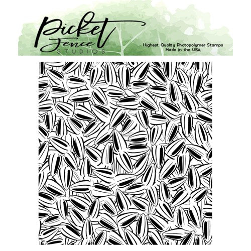 Simon Says Stamp! Picket Fence Studios FOREVER SUNFLOWER SEEDS Clear Stamp f168*