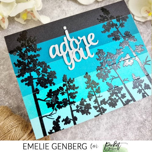 Simon Says Stamp! Picket Fence Studios A NIGHTLY SKY Clear Stamps bb188