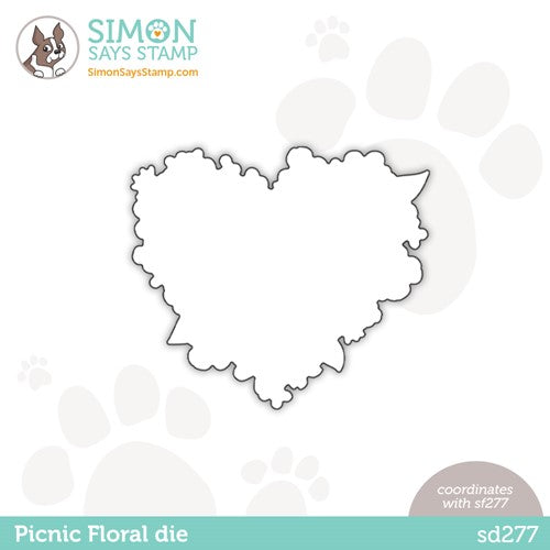 Simon Says Stamp! Simon Says Stamp PICNIC FLORAL Wafer Dies sd277