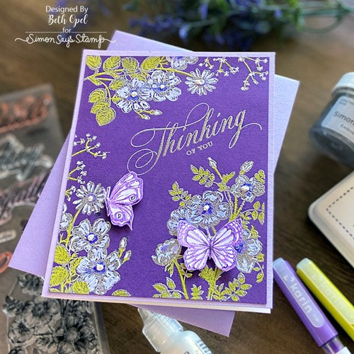 Simon Says Stamp! Simon Says Clear Stamps VINTAGE GARDEN sss202395c