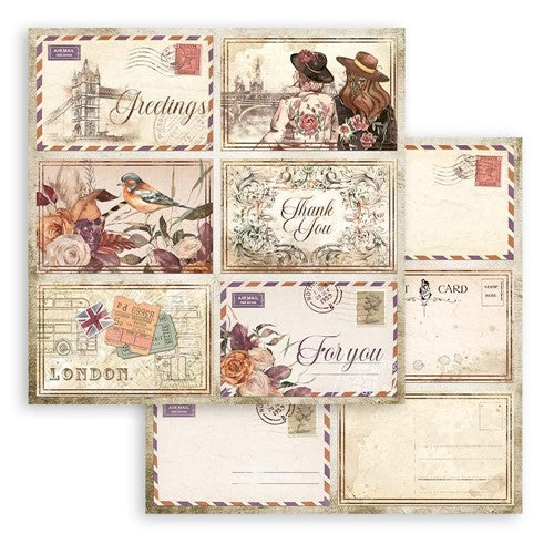 Simon Says Stamp! Stamperia ROMANTIC OUR WAY 6x6 Paper sbbxs19