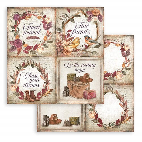Simon Says Stamp! Stamperia ROMANTIC OUR WAY 12x12 Paper sbbl115