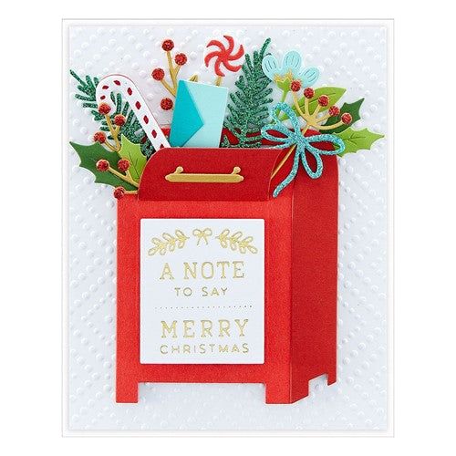 Simon Says Stamp! S3-464 Spellbinders PARCEL AND POST CHRISTMAS DECORATIONS Etched Dies