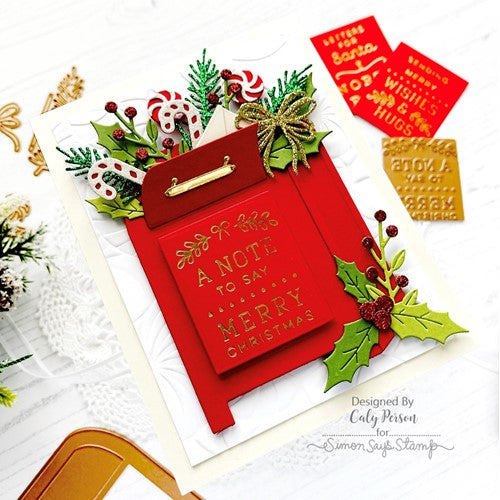 Simon Says Stamp! S3-464 Spellbinders PARCEL AND POST CHRISTMAS DECORATIONS Etched Dies | color-code:ALT5