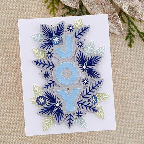 Simon Says Stamp! S4-1230 Spellbinders STITCHED JOY Etched Dies