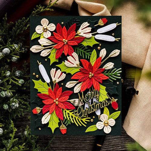 Simon Says Stamp! S5-527 Spellbinders HOLIDAY BLOOMS Etched Dies | color-code:ALT3