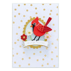 Simon Says Stamp! S1-059 Spellbinders TWEET CARDINAL Etched Dies