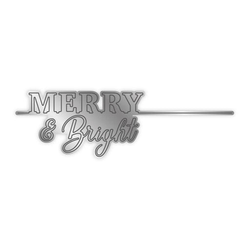 Simon Says Stamp! Crafter's Companion MERRY AND BRIGHT Die s-frbr-md-mebr