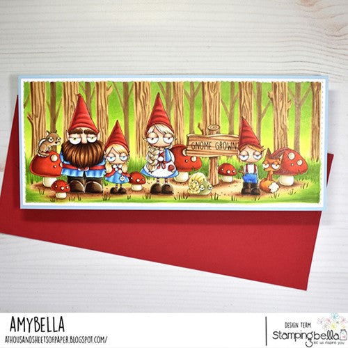 Simon Says Stamp! Stamping Bella ODDBALL GNOME KIDS Cling Stamps eb1152
