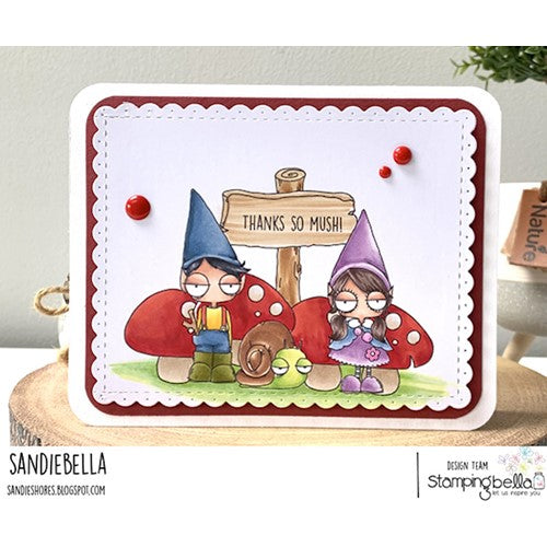 Simon Says Stamp! Stamping Bella ODDBALL GNOME KIDS Cling Stamps eb1152
