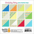 Simon Says Stamp! Newton's Nook Designs BIRTHDAY PARTY 6 x 6 inch Paper Pad NN2207P01