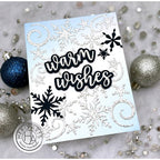 Simon Says Stamp! Hero Arts Fancy Dies SEASON WORDS DF091