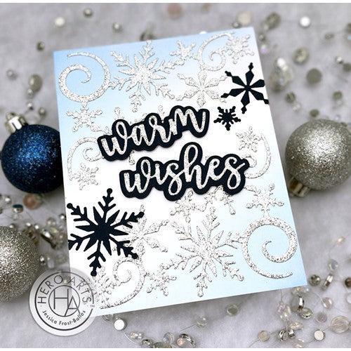 Simon Says Stamp! Hero Arts Fancy Dies SEASON WORDS DF091