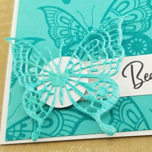 Simon Says Stamp! Therm O Web Brutus Monroe MAGICAL SHATTERED GLASS 6x6 Inch Foil Transfer Sheets 19114