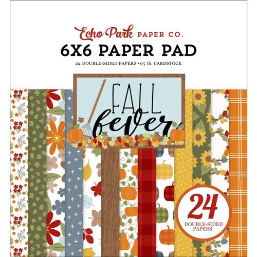 Simon Says Stamp! Echo Park FALL FEVER 6 x 6 Paper Pad faf285023