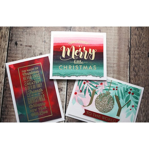 Simon Says Stamp! Colorado Craft Company Savvy Sentiments HOLIDAY QUICK CARDS SMALL Clear Stamps SS698 | color-code:ALT1