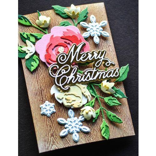Simon Says Stamp! Birch Press Design HANDWRITTEN MERRY CHRISTMAS AND OUTLINE Dies 57478