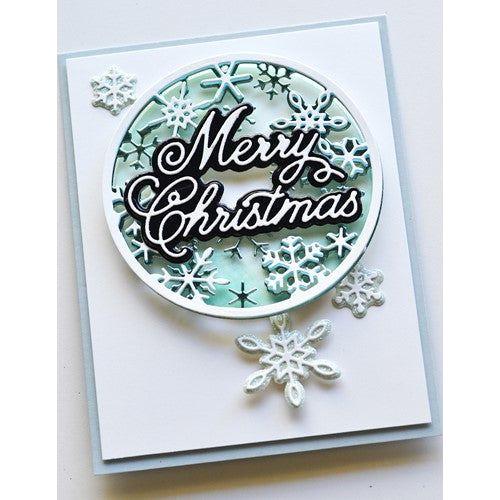 Simon Says Stamp! Birch Press Design HANDWRITTEN MERRY CHRISTMAS AND OUTLINE Dies 57478