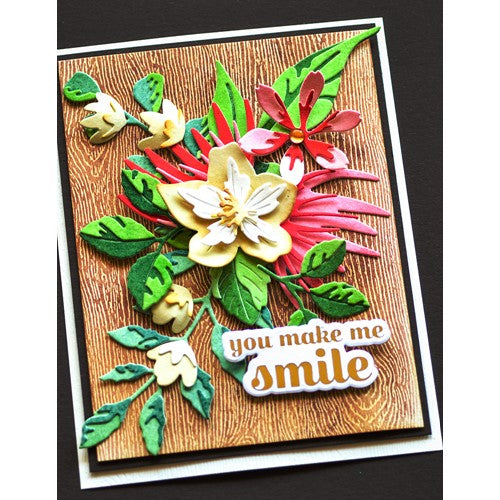 Simon Says Stamp! Birch Press Design SUGAR SCRIPT SENTIMENTS Hot Foil Plate and Die Set bpf503