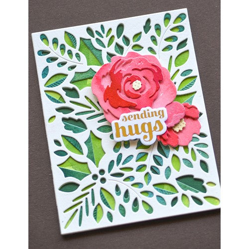 Simon Says Stamp! Birch Press Design SUGAR SCRIPT SENTIMENTS Hot Foil Plate and Die Set bpf503