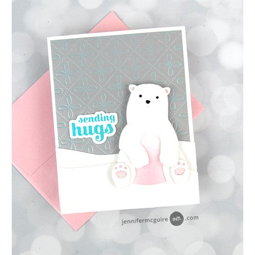 Simon Says Stamp! Birch Press Design SUGAR SCRIPT SENTIMENTS Hot Foil Plate and Die Set bpf503 | color-code:ALT7