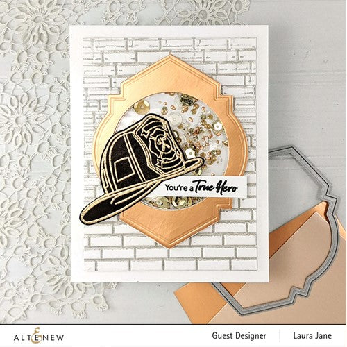 Simon Says Stamp! Altenew BRUSHED COPPER Metallic Cardstock ALT6894