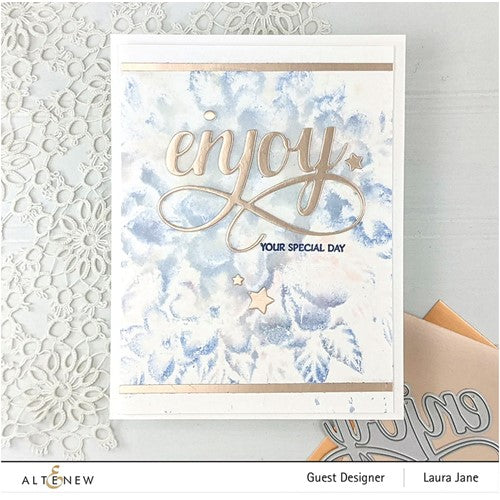 Simon Says Stamp! Altenew BRUSHED ROSE Metallic Cardstock ALT6895