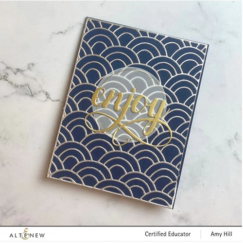Simon Says Stamp! Altenew BRUSHED SILVER Metallic Cardstock ALT6893