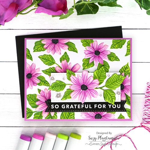 Simon Says Stamp! Simon Says Stamp Embossing Folder And Die TERRACE FLORAL sfd278 ** | color-code:ALT0