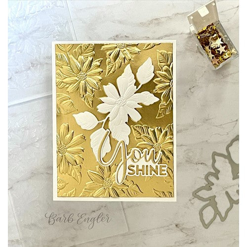 Simon Says Stamp! Simon Says Stamp Embossing Folder And Die TERRACE FLORAL sfd278 ** | color-code:ALT5