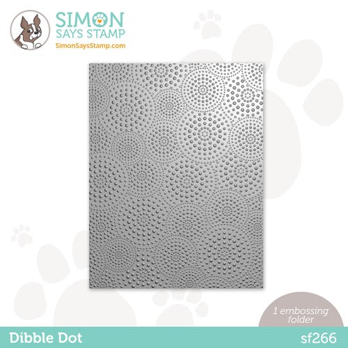 Simon Says Stamp! Simon Says Stamp Embossing Folder DIBBLE DOT sf266