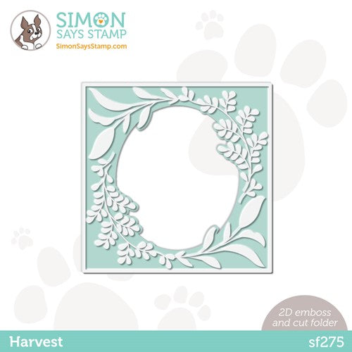 Simon Says Stamp! Simon Says Stamp Emboss and Cut Folder HARVEST sf275