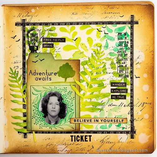 Simon Says Stamp! Simon Says Stamp Emboss and Cut Folder HARVEST sf275 | color-code:ALT00