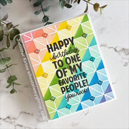 Simon Says Stamp! Simon Says Stamp Stencils Set DIMENSIONAL CUBES ssst221635 | color-code:ALT0