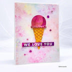 Simon Says Stamp! Simon Says Stamp ICE CREAM SCOOP AND CONE Wafer Dies s803