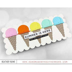 Simon Says Stamp! Simon Says Stamp ICE CREAM SCOOP AND CONE Wafer Dies s803 | color-code:ALT4