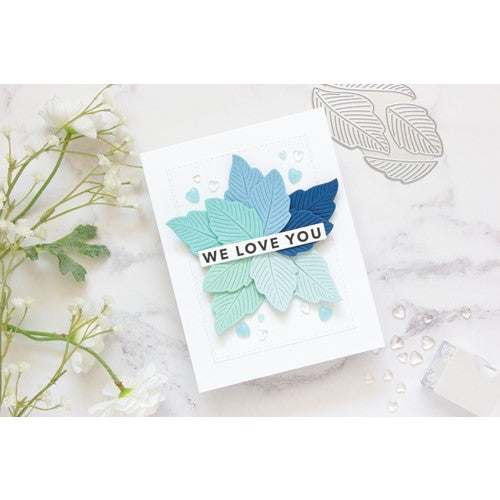 Simon Says Stamp! Simon Says Stamp LAYERED ROSE LEAVES Wafer Dies s814 | color-code:ALT5