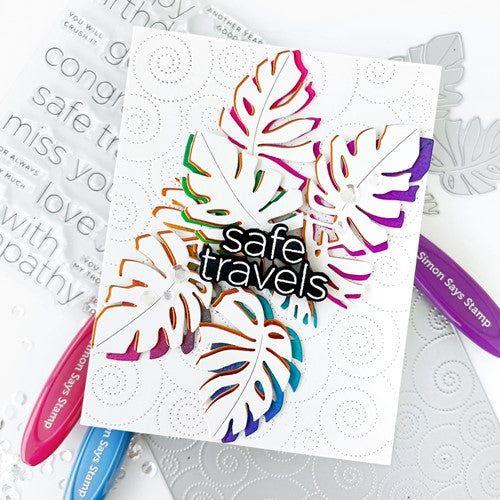 Simon Says Stamp! Simon Says Stamp TROPICAL LEAF BUNCH Wafer Die s789