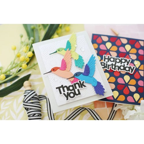 Simon Says Stamp! Simon Says Stamp LAYERED HUMMINGBIRD Wafer Dies s787 | color-code:ALT01
