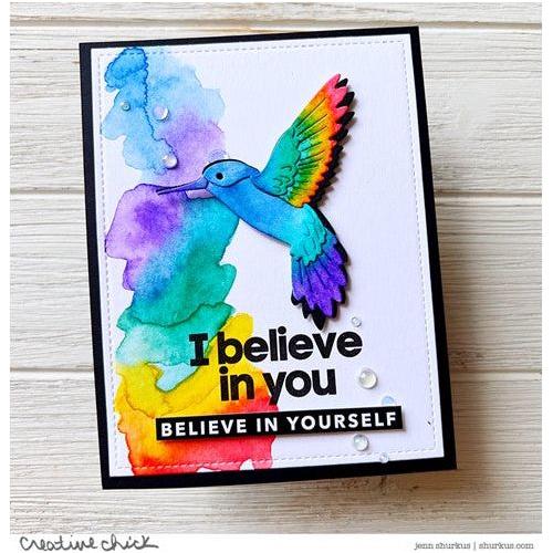Simon Says Stamp! Simon Says Stamp LAYERED HUMMINGBIRD Wafer Dies s787 | color-code:ALT3
